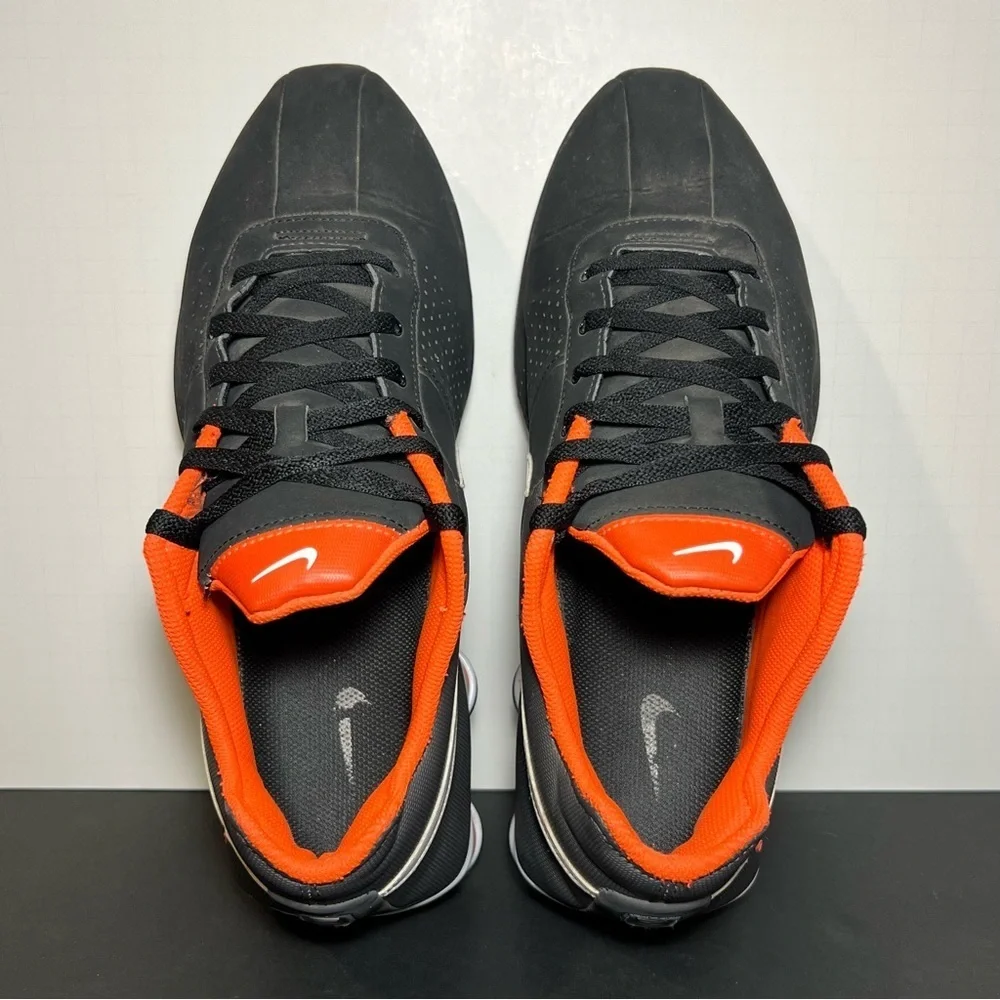 Mens NIKE Shox Deliver Rare Black & Orange Sneakers / Size 11